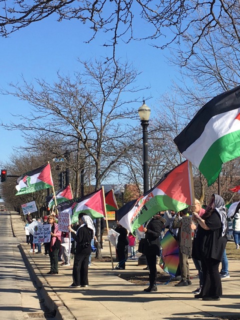 Occupy Elgin, Kite flying for Gaza!!, March 2nd, 2024